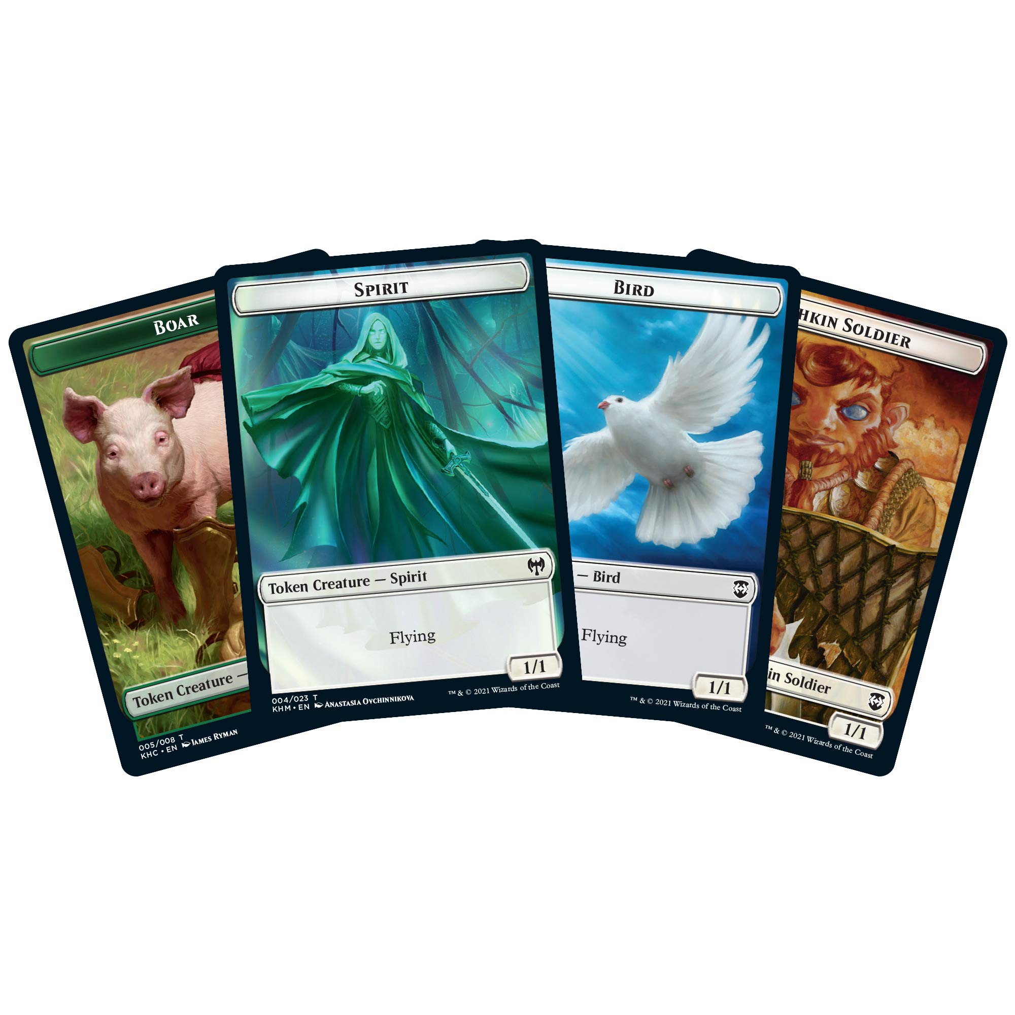 Magic The Gathering Kaldheim Commander Deck – Phantom Premonition | 100 Card Ready-to-Play Deck | Blue-White - Image 3