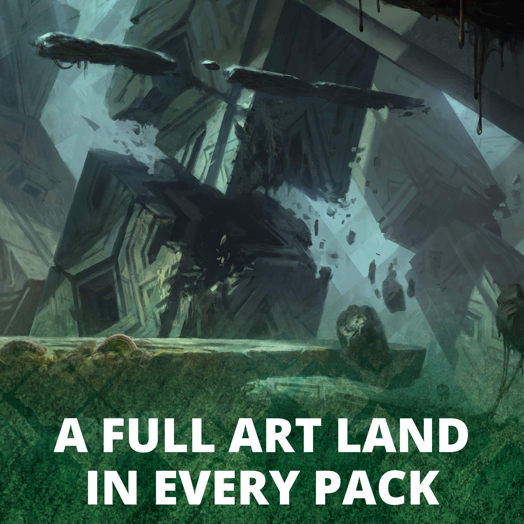 Magic The Gathering Zendikar Rising Draft Booster Box | 36 Booster Packs (540 Cards) + 1 Box Topper | 36 Full Art Lands | Factory Sealed - Image 5