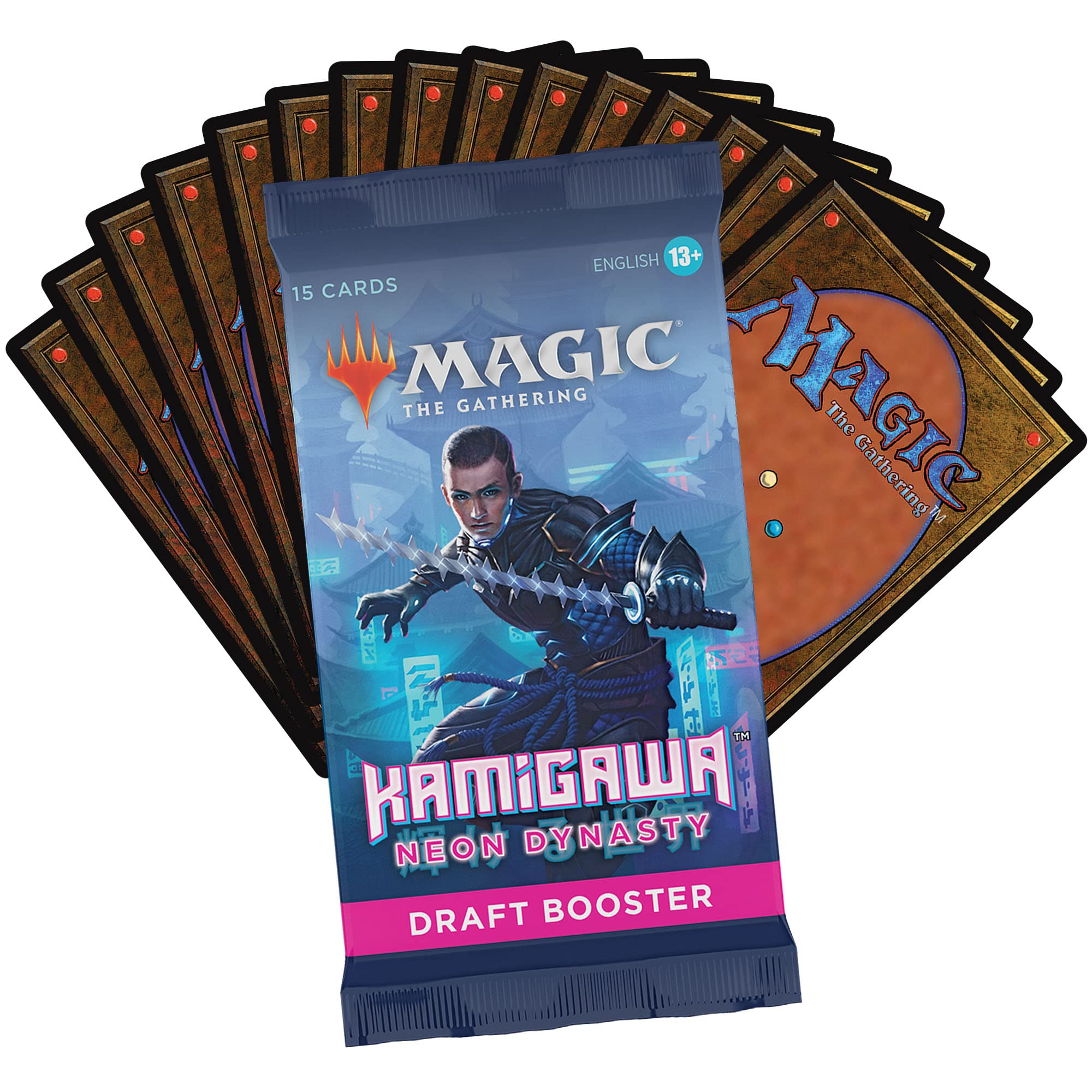 Magic: The Gathering Kamigawa: Neon Dynasty 3-Booster Draft Pack | 45 Magic Cards - Image 6