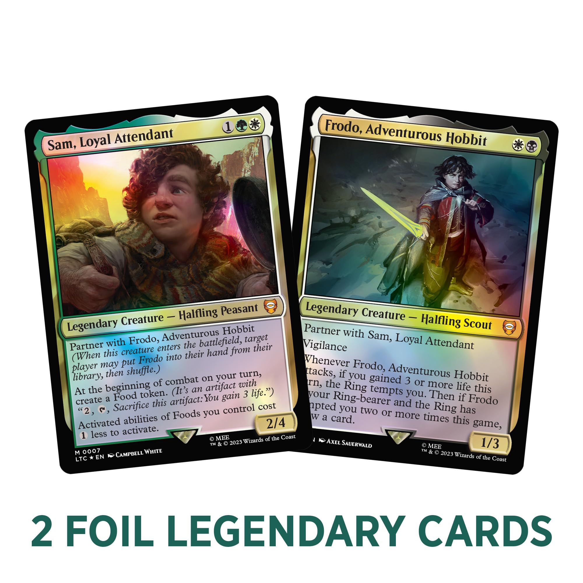 Magic The Gathering The Lord of The Rings: Tales of Middle-Earth Commander Deck 2 + Collector Booster Sample Pack - Image 6