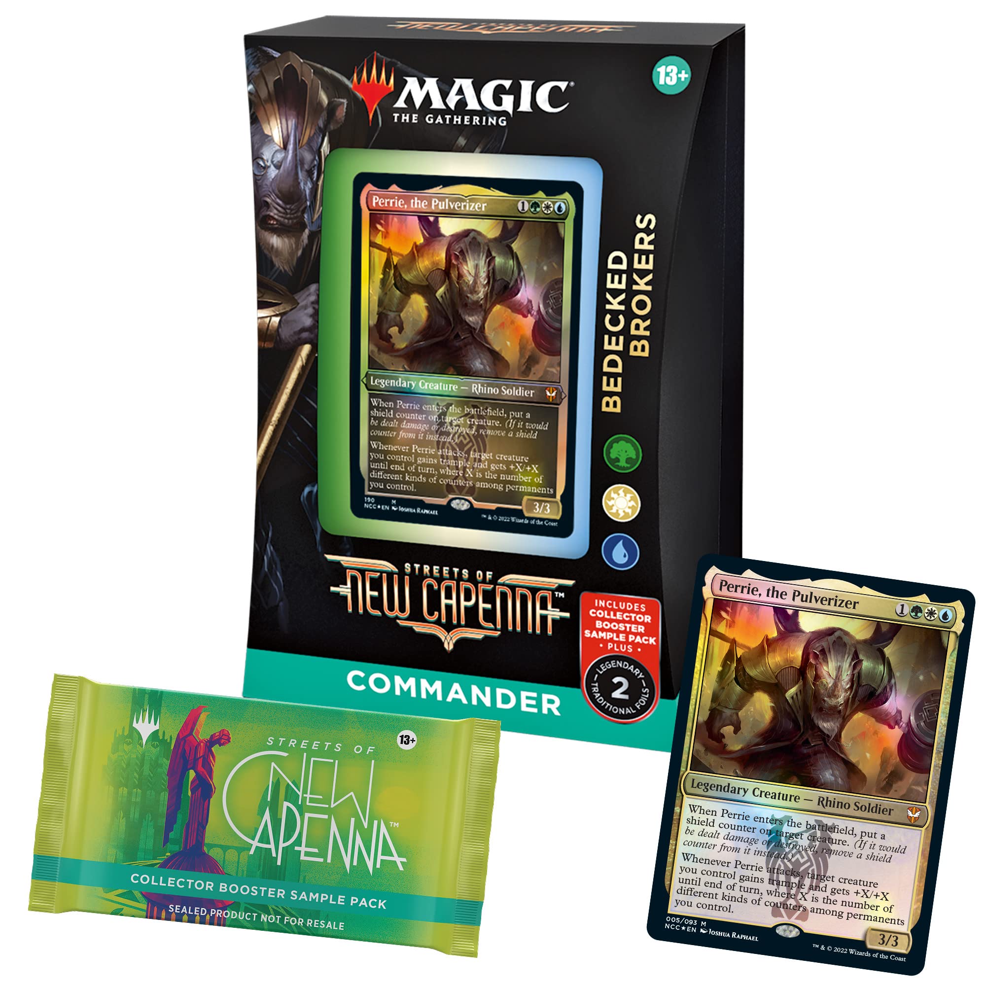 Magic: The Gathering Streets of New Capenna 5 Commander Deck Bundle – Includes 1 Obscura Operation, 1 Maestros Massacre, 1 Riveteers Rampage, 1 Cabaretti Cacophony, 1 Bedecked Brokers - Image 4
