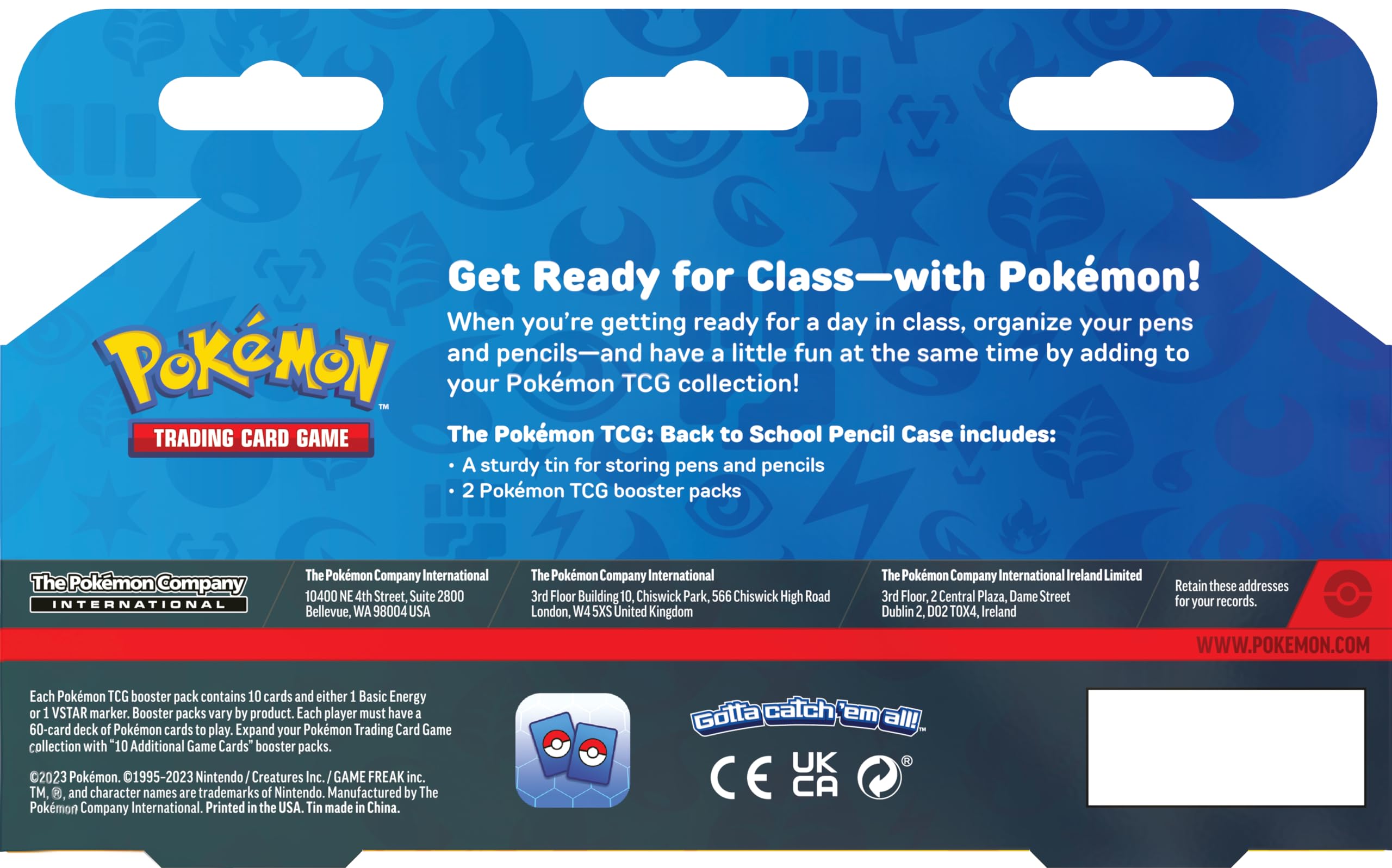 POKEMON TCG: BACK TO SCHOOL 2023: PENCIL CASE - Image 2