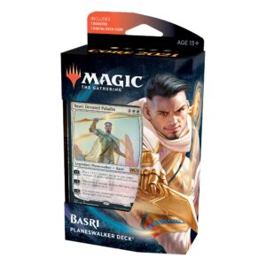 Magic: The Gathering Basri Ket, Devoted Paladin Planeswalker Deck | Core Set 2021 (M21) | 60 Card Starter Deck