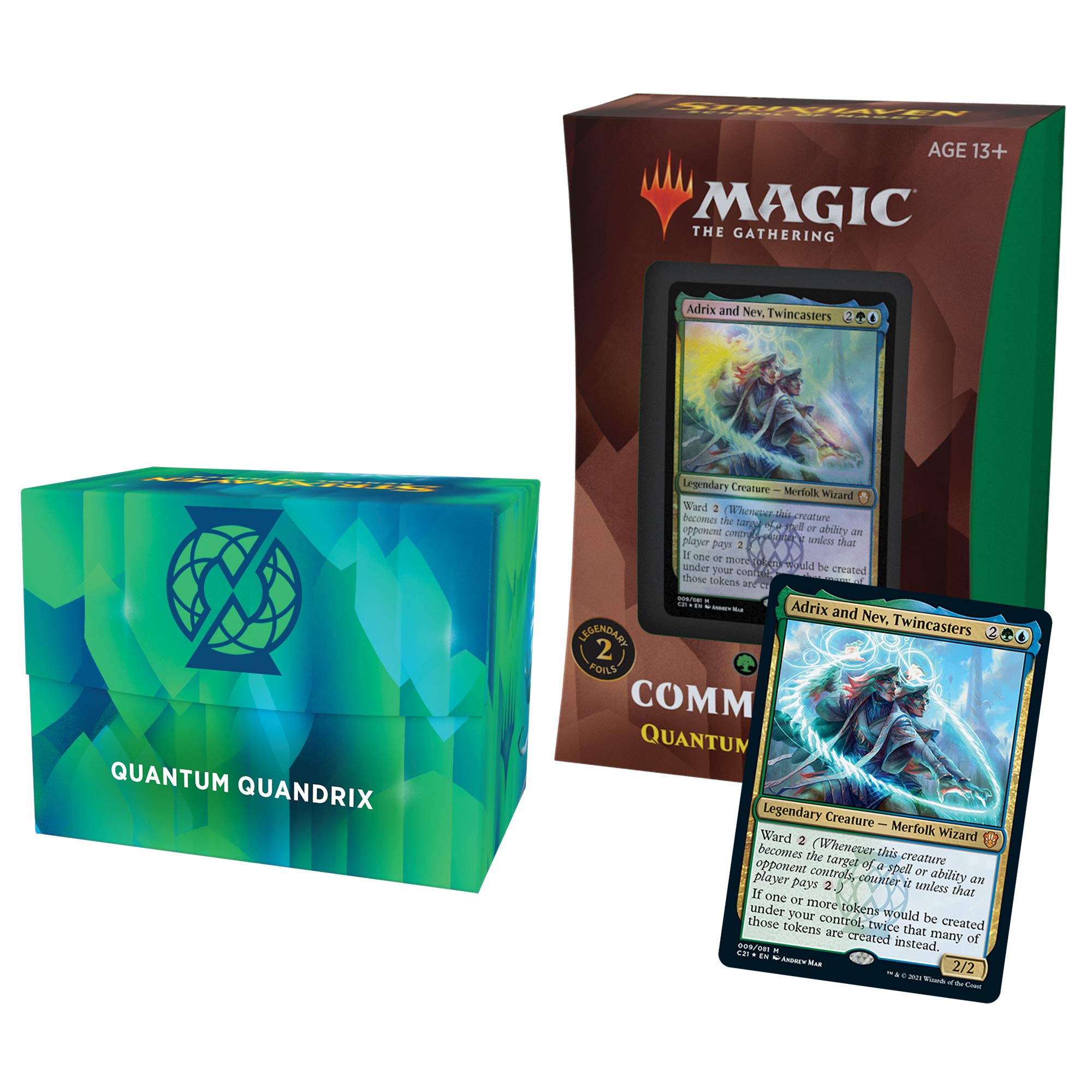 Magic: The Gathering Strixhaven Commander Deck Bundle – Includes 1 Silverquill Statement + 1 Prismari Performance + 1 Witherbloom Witchcraft + 1 Lorehold Legacies + 1 Quantum Quandrix - Image 2
