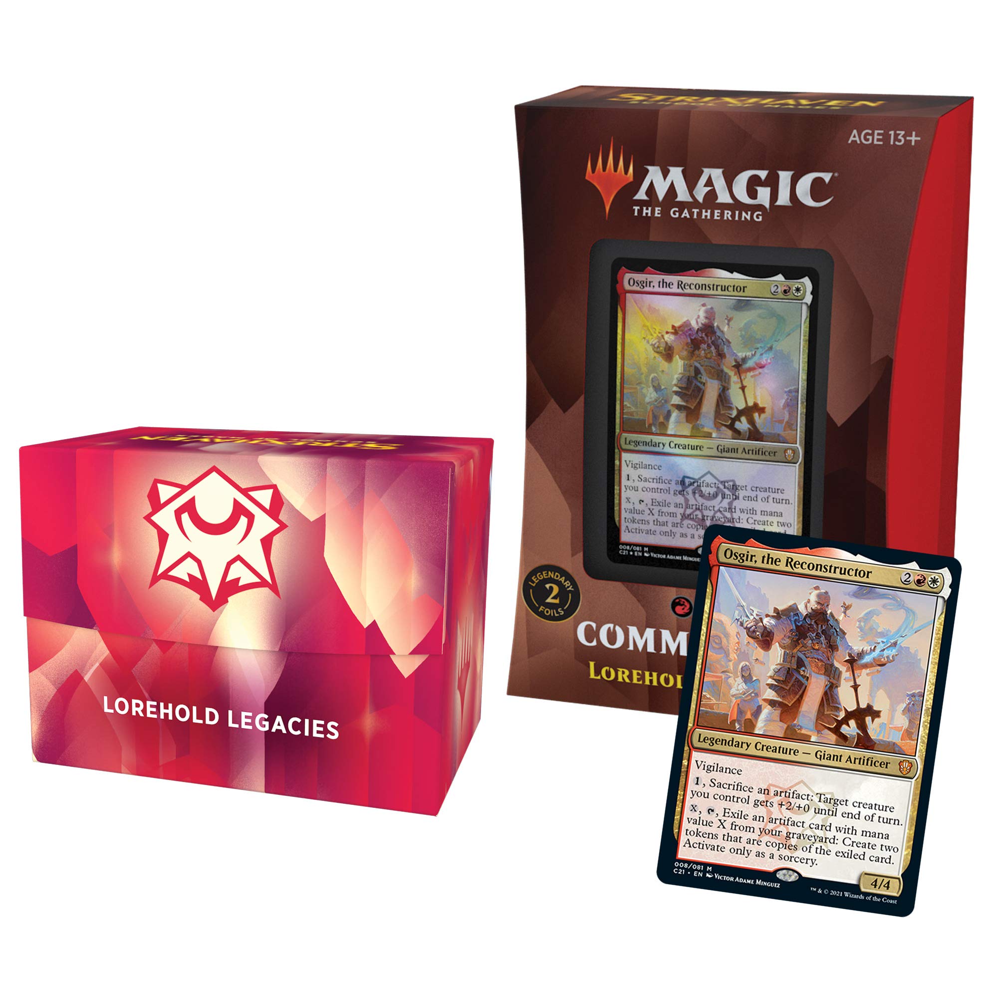 Magic: The Gathering Strixhaven Commander Deck Bundle – Includes 1 Silverquill Statement + 1 Prismari Performance + 1 Witherbloom Witchcraft + 1 Lorehold Legacies + 1 Quantum Quandrix - Image 5