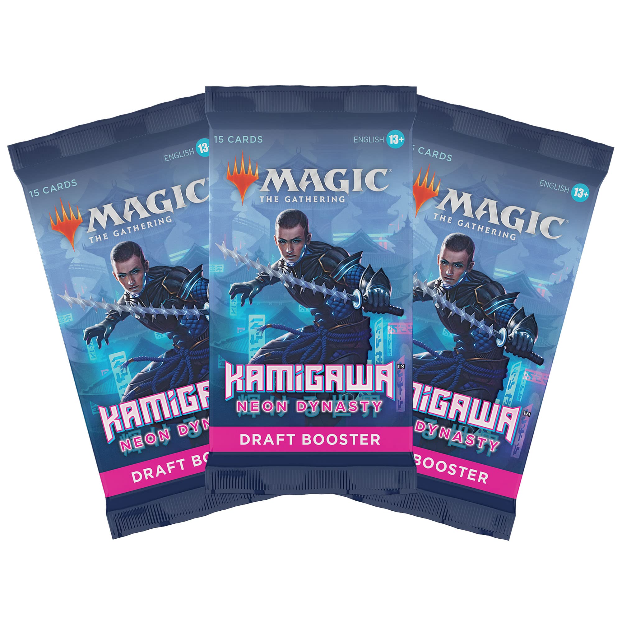 Magic: The Gathering Kamigawa: Neon Dynasty 3-Booster Draft Pack | 45 Magic Cards - Image 7