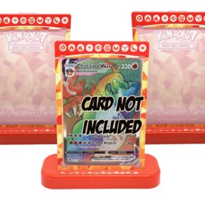 Pokemon - Magnetic Plastic Card Display & Stand - Set of 3