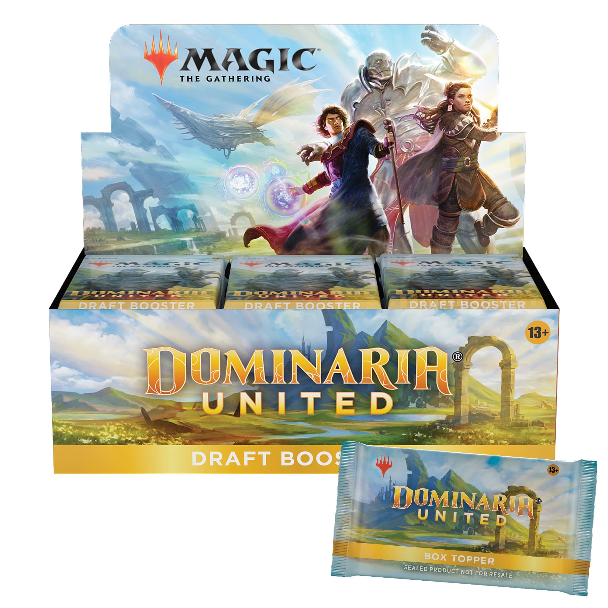 Magic: The Gathering Dominaria United Draft Booster Box | 36 Packs + Box Topper Card (541 Magic Cards) - Image 2
