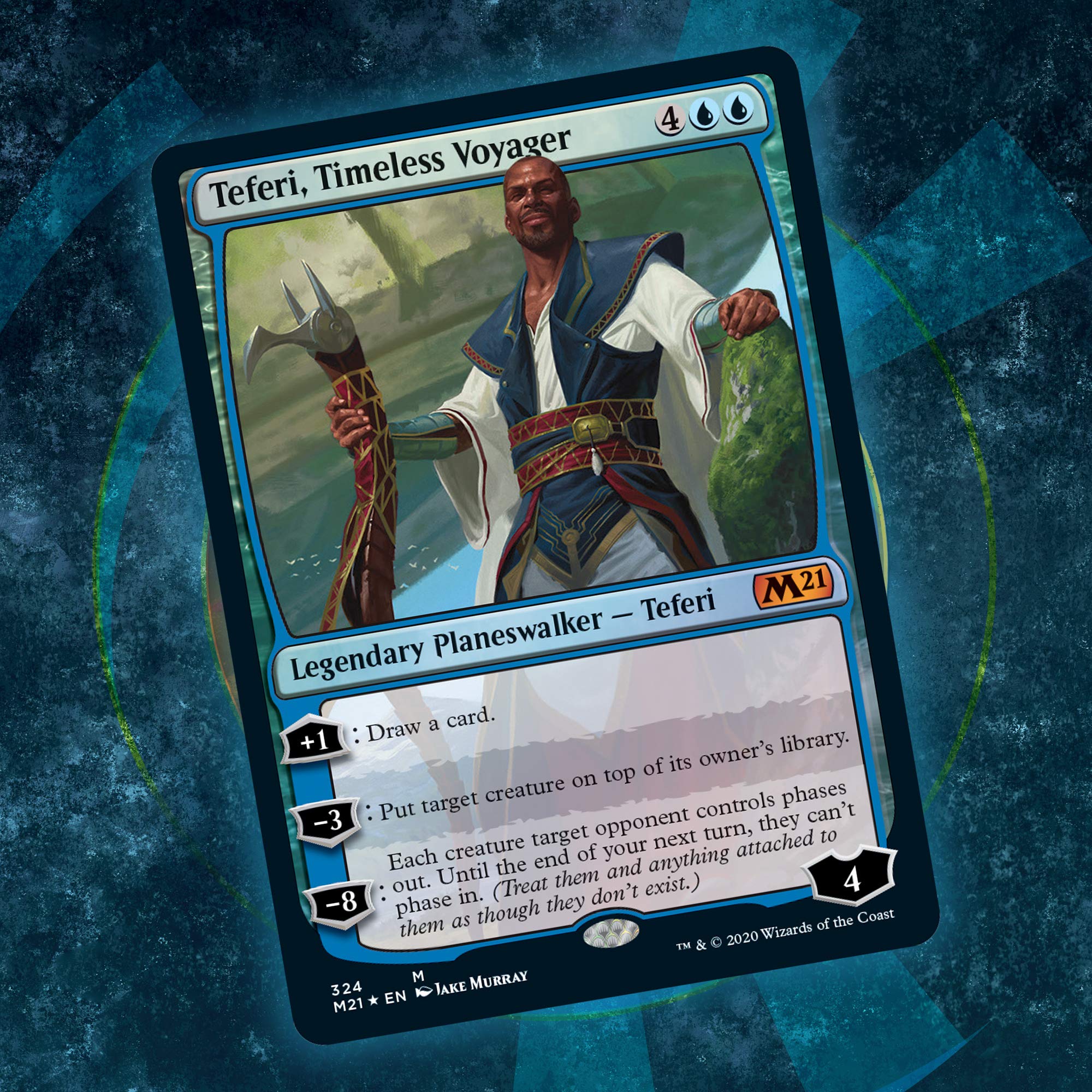 Magic: The Gathering Teferi Timeless Voyager Planeswalker Deck | Core Set 2021 (M21) | 60 Card Starter Deck - Image 6