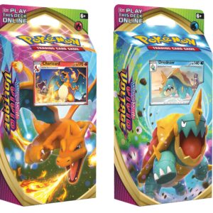 Pokemon Sword and & Shield Vivid Voltage Theme Decks Charizard & Drednaw