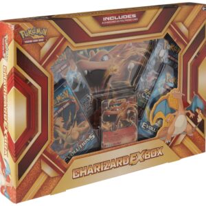 Pokemon Cards TCG: Charizard EX Box Fire Blast Card Game, Multicolor