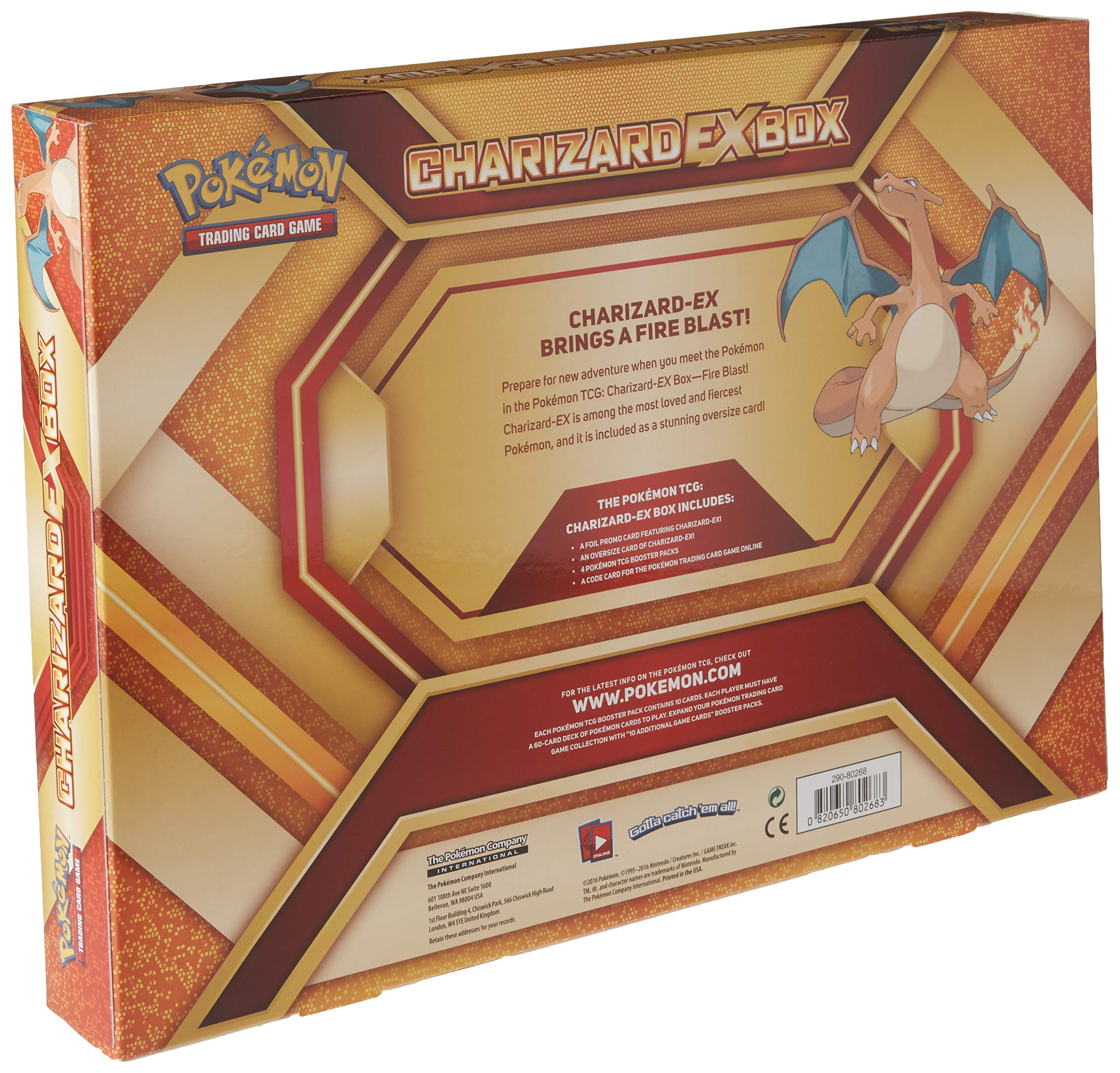 Pokemon Cards TCG: Charizard EX Box Fire Blast Card Game, Multicolor - Image 4