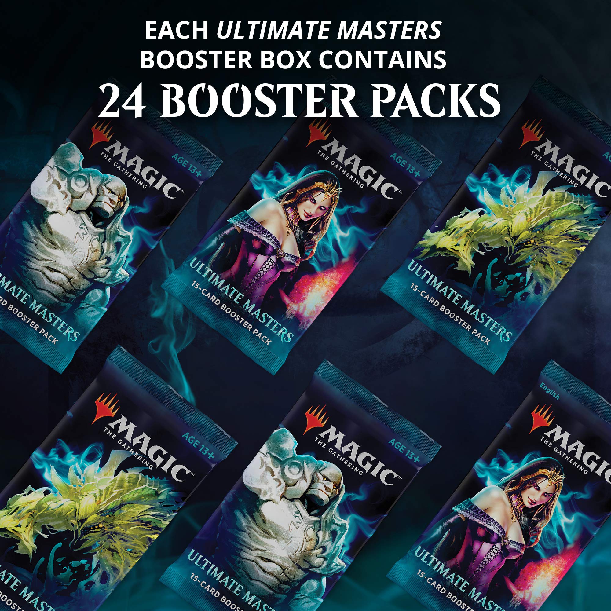 Magic: The Gathering Ultimate Masters Booster Box | 24 Booster Packs (360 Cards) | 1 Special Box-Topper Card - Image 4