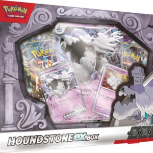 Pokémon TCG: Houndstone ex Box (4 Booster Packs, 2 Foil Cards & 1 Oversize Foil Card)
