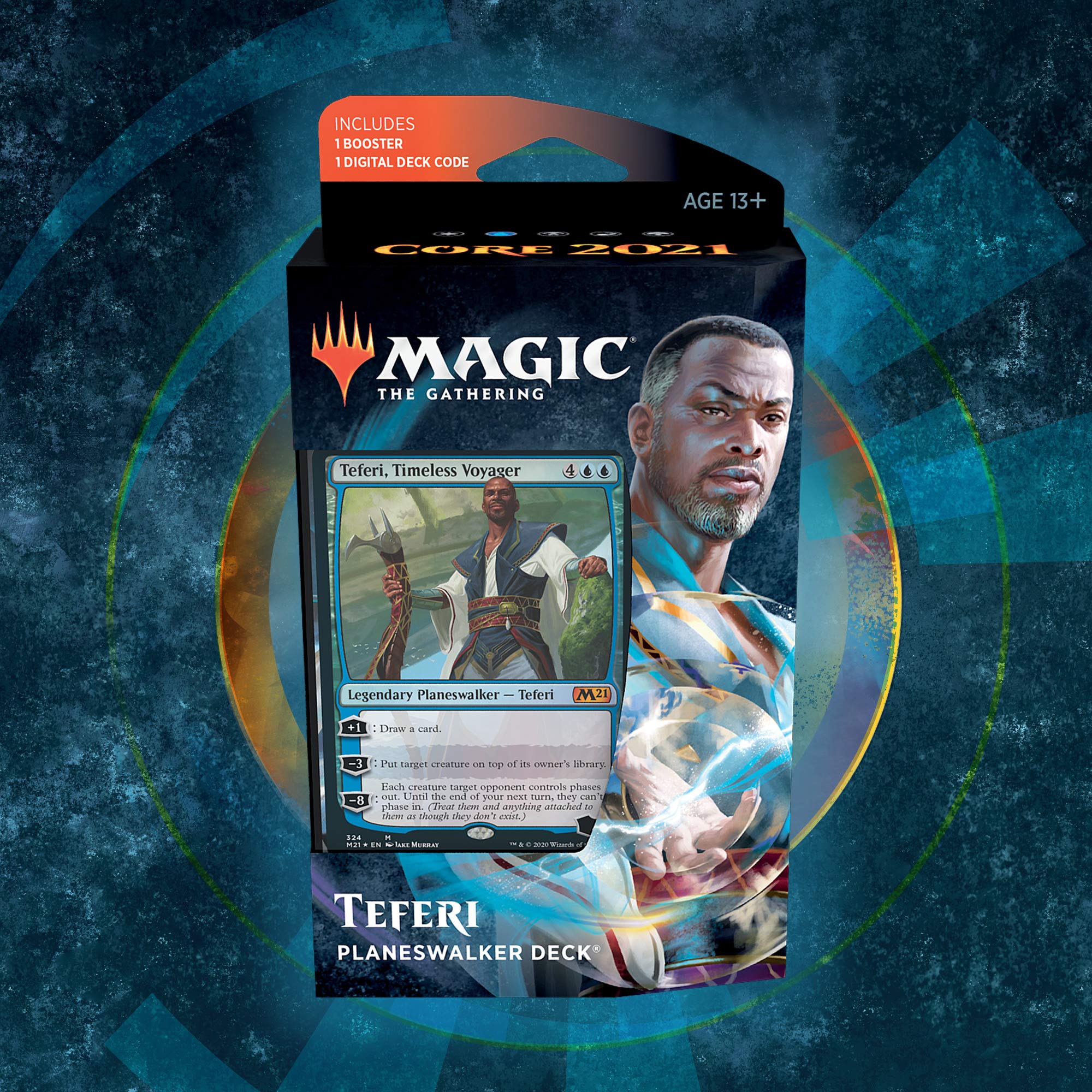 Magic: The Gathering Teferi Timeless Voyager Planeswalker Deck | Core Set 2021 (M21) | 60 Card Starter Deck - Image 4