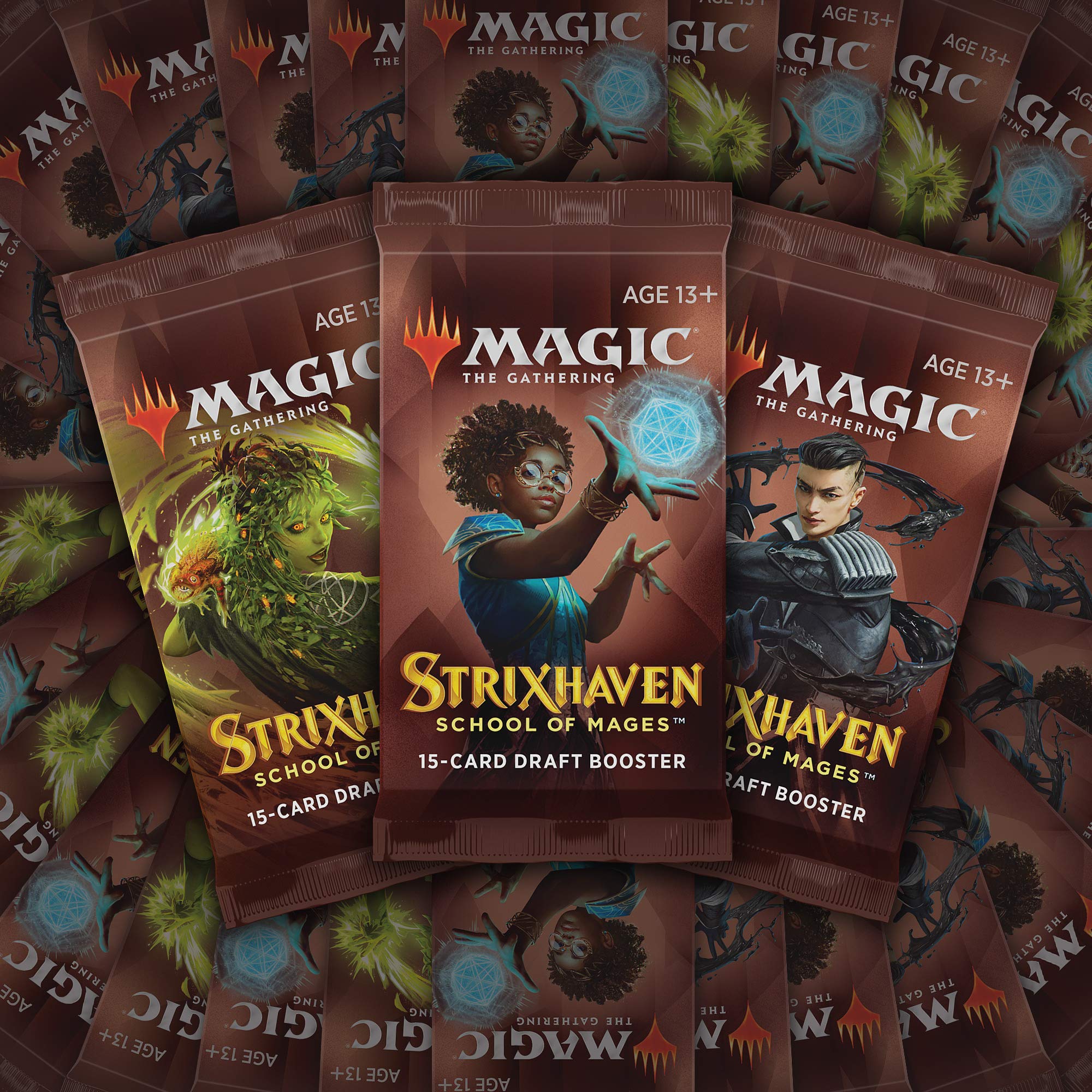 Magic The Gathering Strixhaven Draft Booster Box | 36 Packs (540 Magic Cards), Brown - Image 6