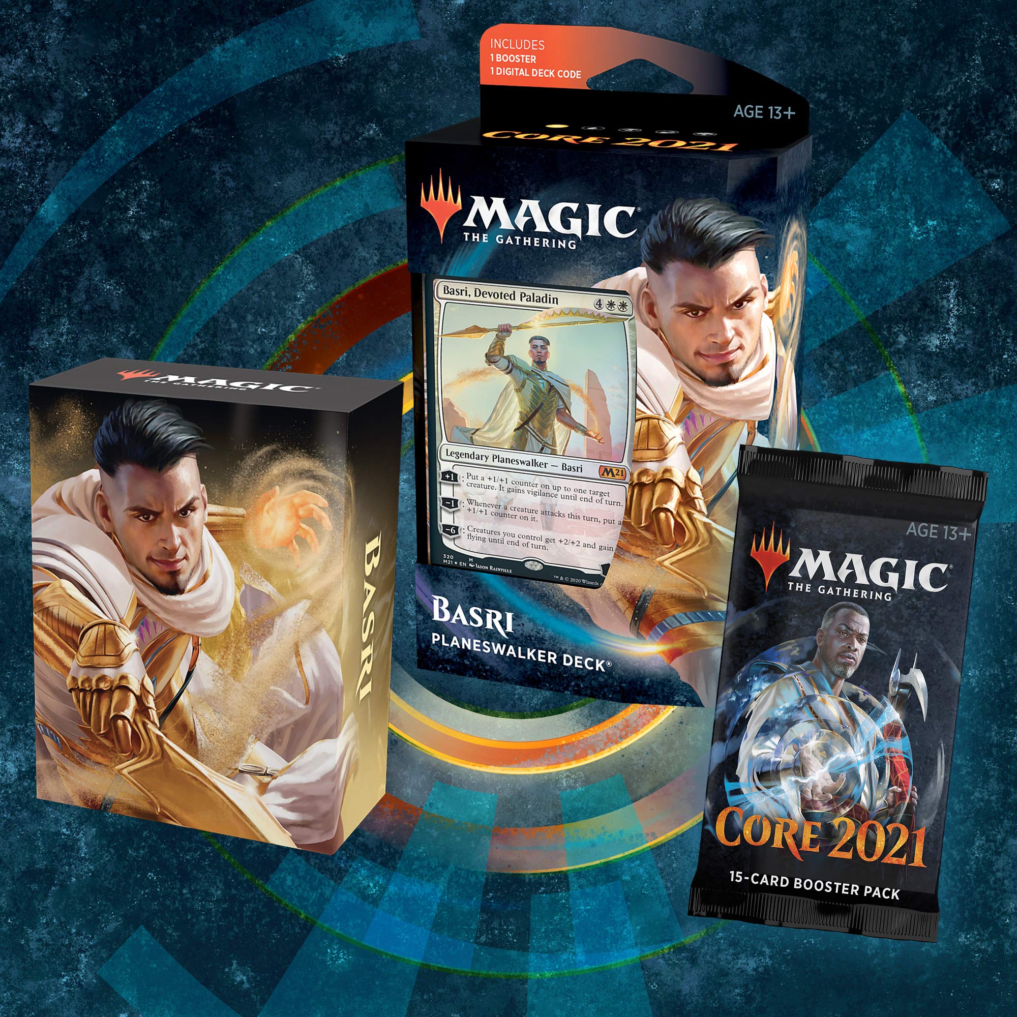 Magic: The Gathering Basri Ket, Devoted Paladin Planeswalker Deck | Core Set 2021 (M21) | 60 Card Starter Deck - Image 7