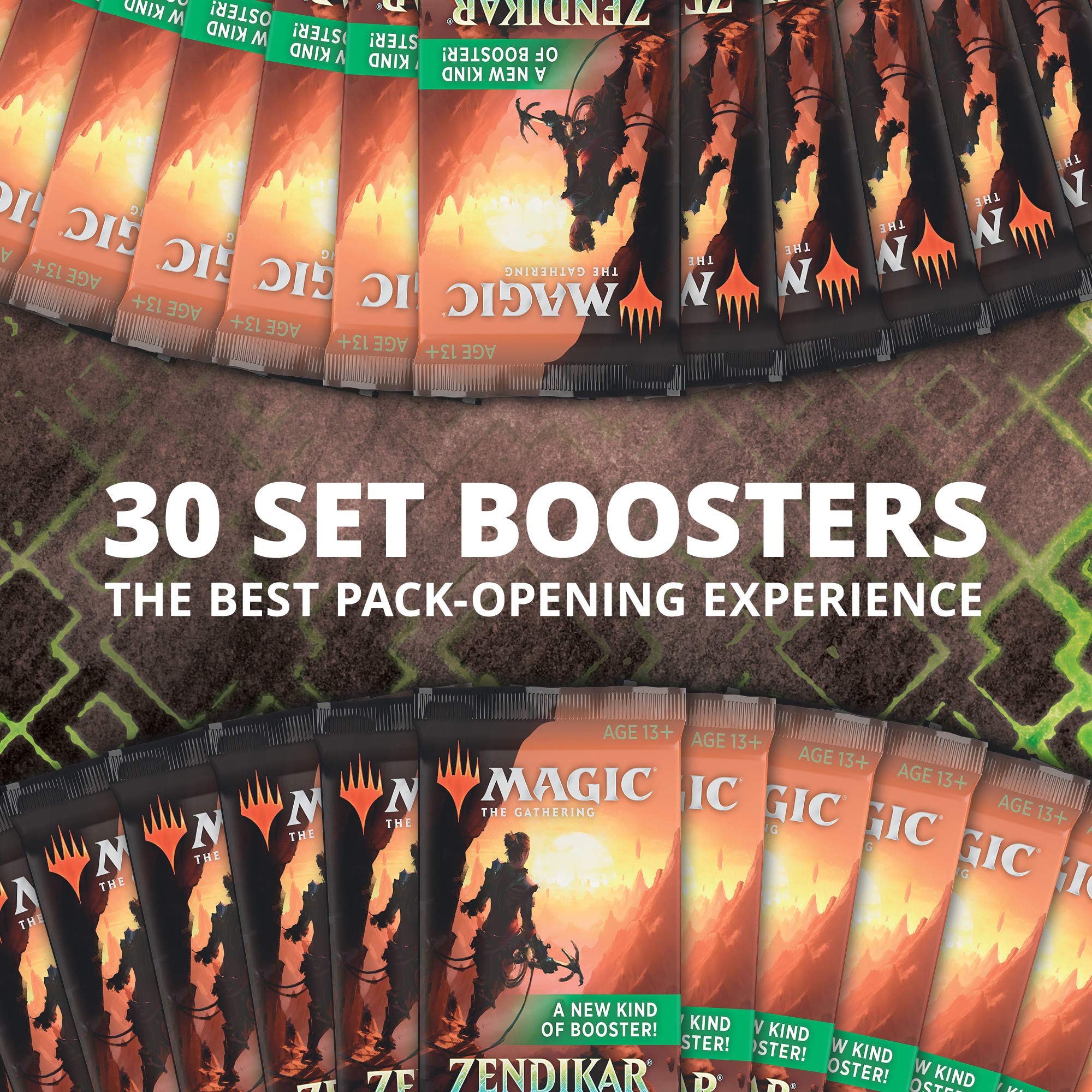 Magic: The Gathering Zendikar Rising Set Booster Box | 30 Packs (360 Cards) + 1 Box Topper | Foil in Every Pack - Image 5