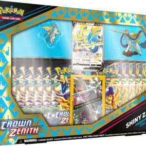 Pokemon Crown Zenith Shiny Zacian Premium Figure Collection