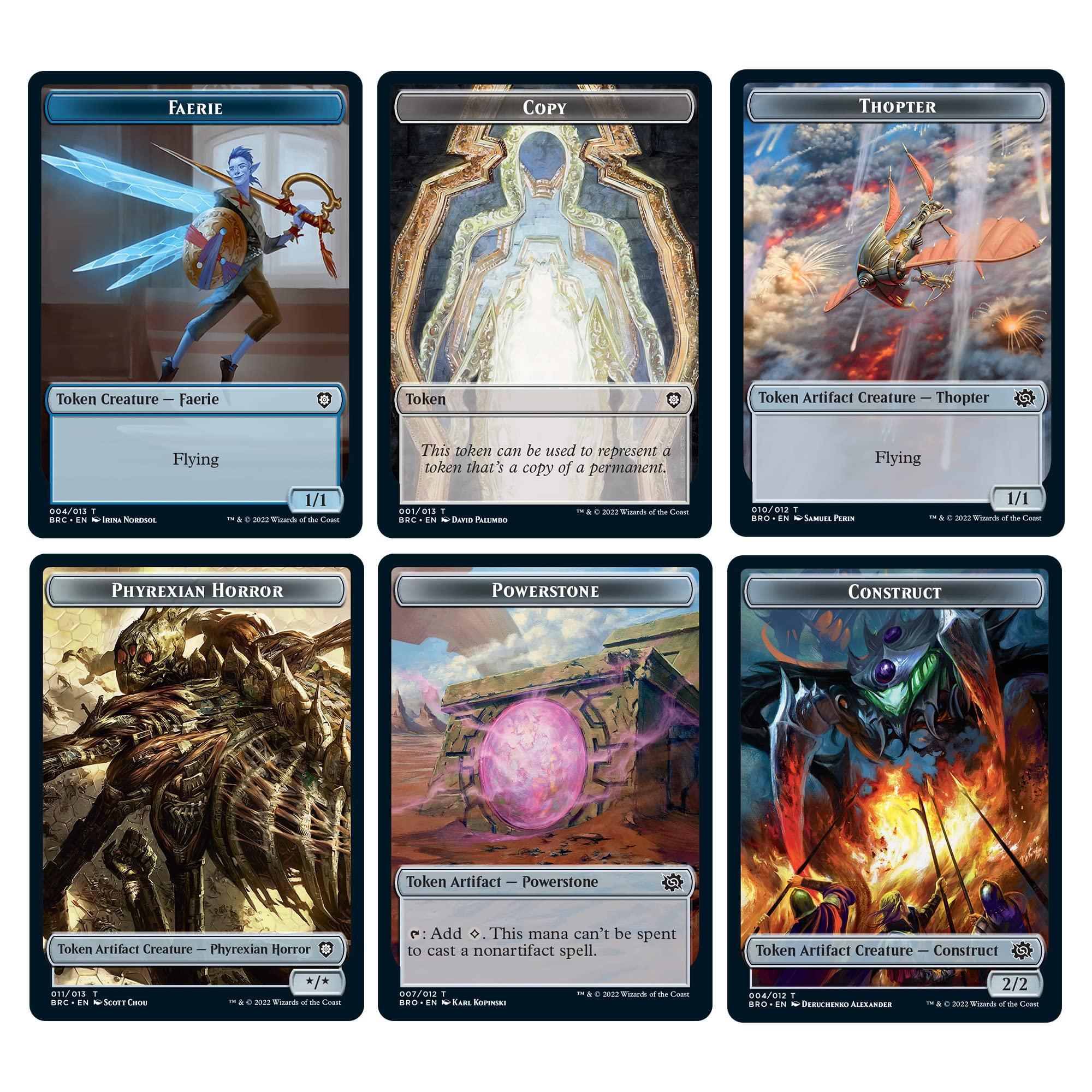Magic: The Gathering The Brothers’ War Retro-Frame Commander Deck - Urza's Iron Alliance (White-Blue-Black) + Collector Booster Sample Pack - Image 3