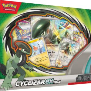 Pokémon TCG: Cyclizar ex Box - 4 Packs, Promo Cards