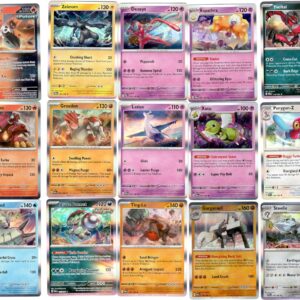 Pokemon Paradox Rift - Complete Rare Set - 27 Card Lot - Holo Rare - Groudon Palkia Zekrom Deoxys