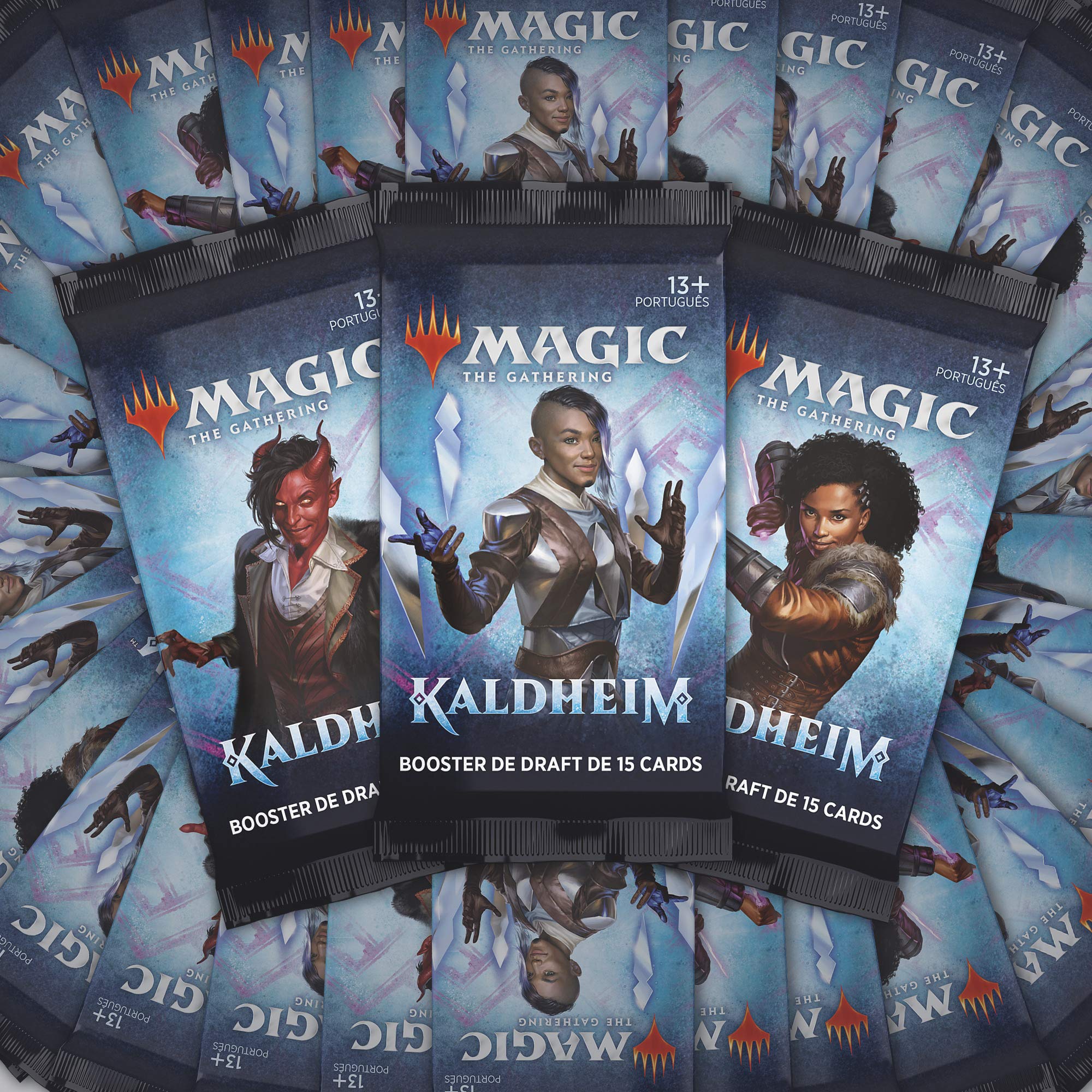 Magic The Gathering MTG-KHM-BD-EN Kaldheim Draft Booster Pack, Multi - Image 3