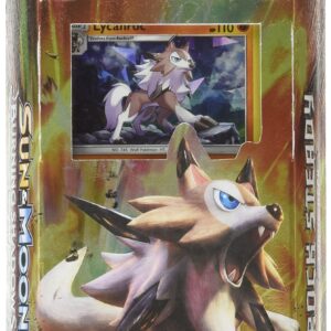Pokemon TCG Card Game Sun and Moon Burning Shadows Theme Deck - Lycanroc