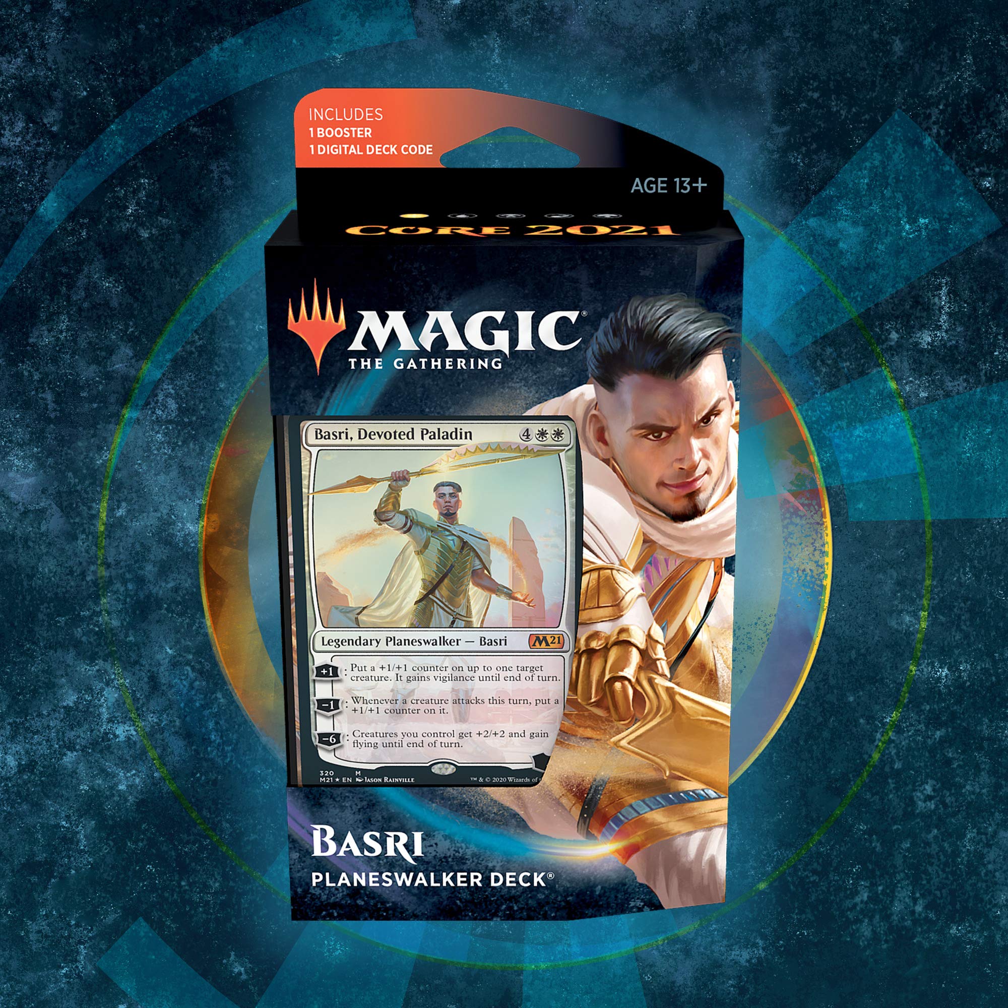 Magic: The Gathering Basri Ket, Devoted Paladin Planeswalker Deck | Core Set 2021 (M21) | 60 Card Starter Deck - Image 6