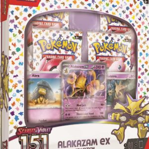 Pokemon TCG Scarlet & Violet 3.5 Pokemon 151 Alakazam Ex Box