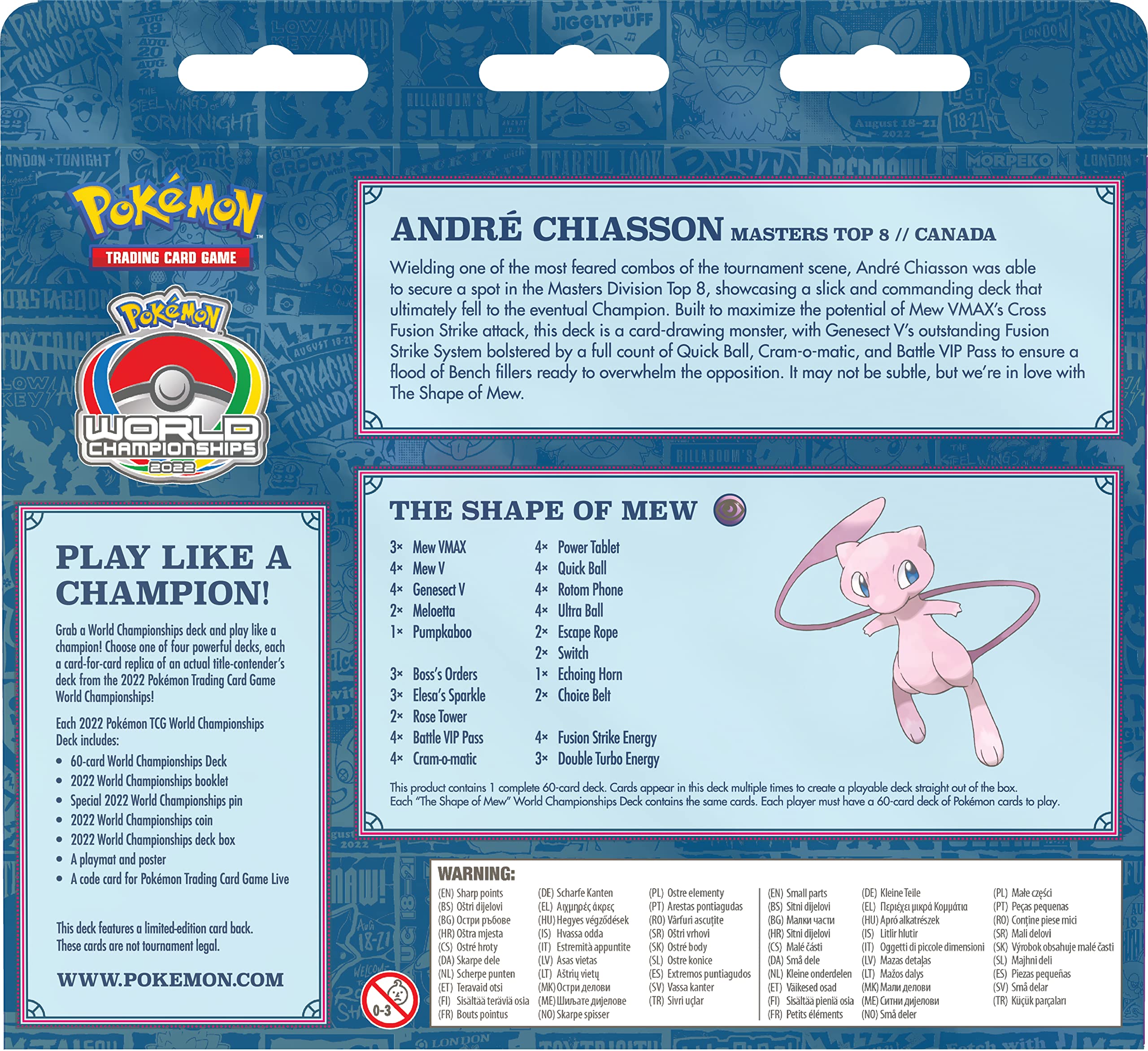 Pokemon TCG André Chiasson 2022 World Championships Deck - Image 6