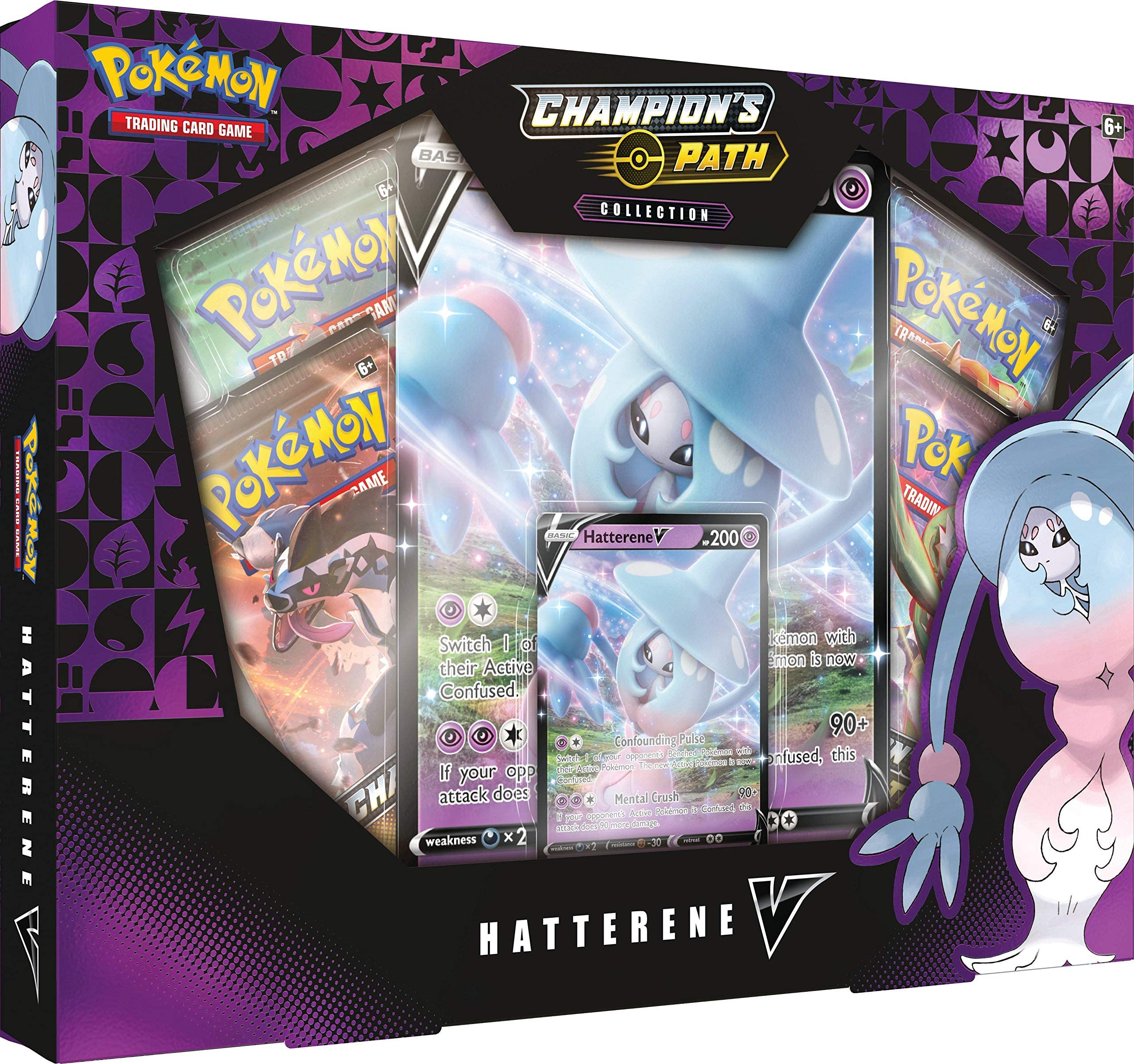 Pokemon TCG: Champion's Path - Hatterene V, Multicolor - Image 3