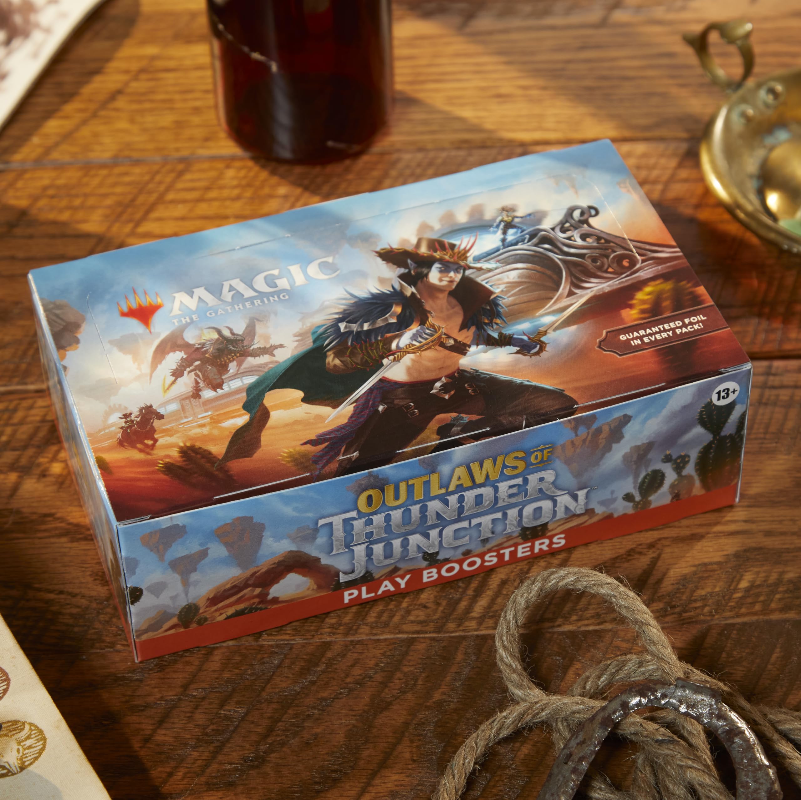 Magic: The Gathering Outlaws of Thunder Junction Play Booster Box - 36 Packs (504 Magic Cards) - Image 2