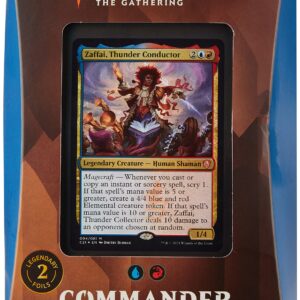 Magic: The Gathering Strixhaven Commander Deck – Prismari Performance (Blue-Red)