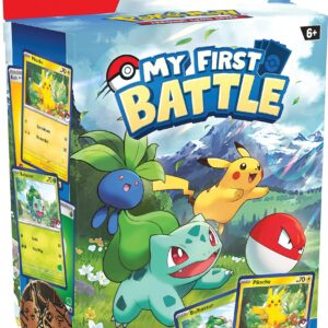 Pokémon TCG: My First Battle—Pikachu and Bulbasaur (2 Ready-to-Play mini Decks & Accessories)