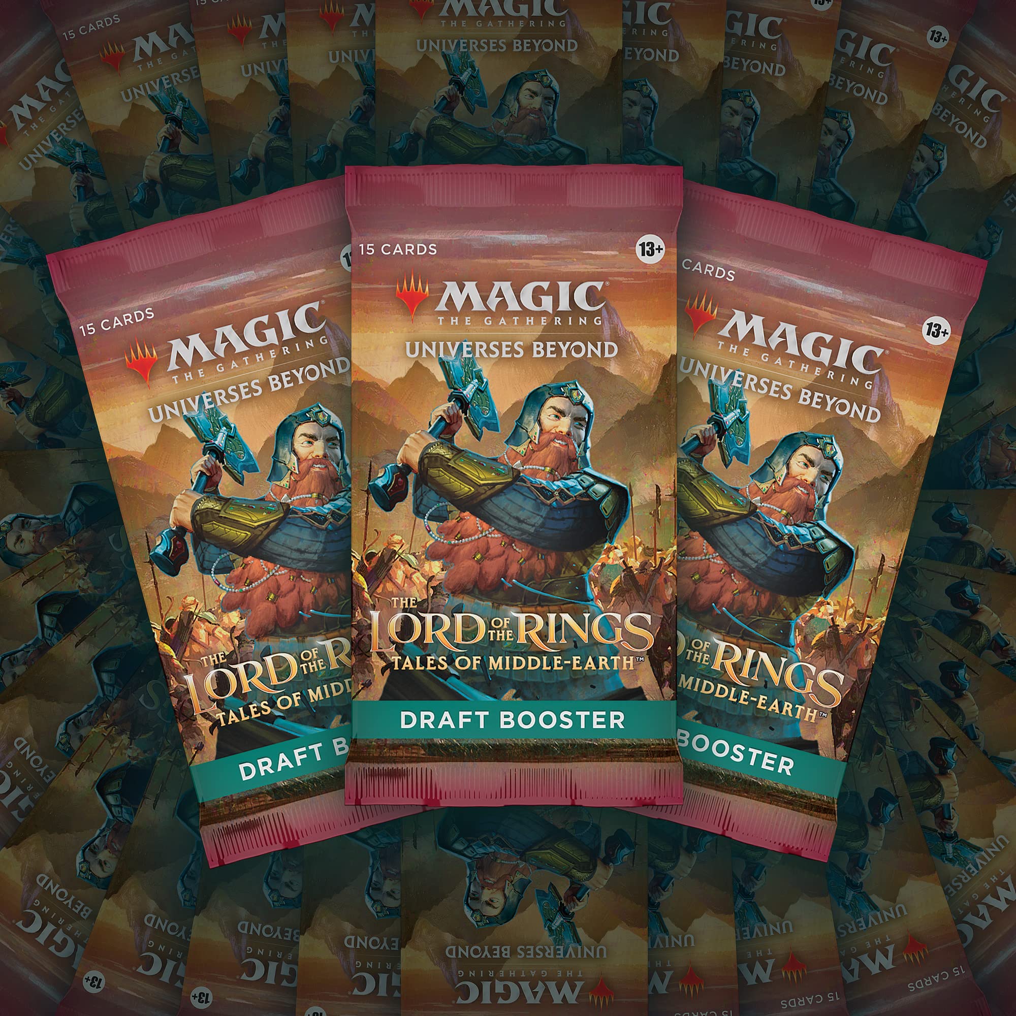 Magic: The Gathering The Lord of The Rings: Tales of Middle-Earth Draft Booster Box - 36 Packs + 1 Box Topper Card - Image 6